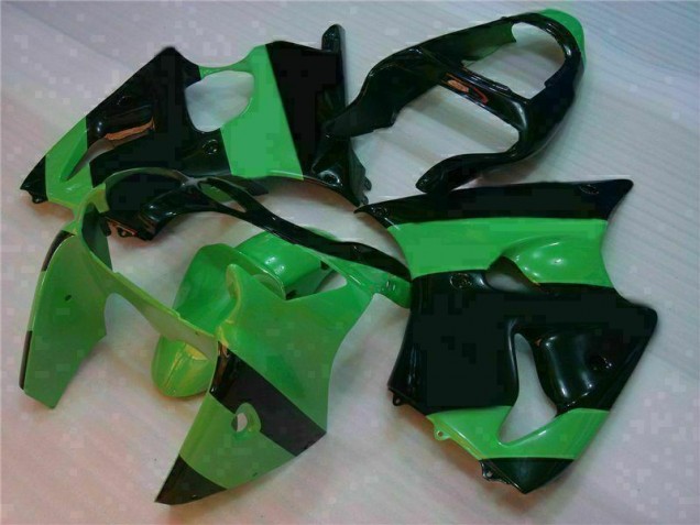 Carrosserie Moto ZX6R 2000-2002 - Vert Noir Carrosserie Moto ZX6R 2000-2002 - Vert Noir