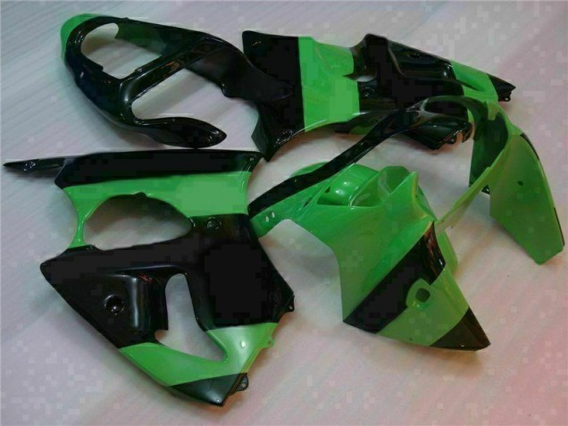 Carrosserie Moto ZX6R 2000-2002 - Vert Noir Carrosserie Moto ZX6R 2000-2002 - Vert Noir