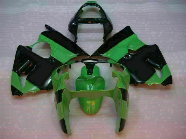 Carrosserie Moto ZX6R 2000-2002 - Vert Noir Carrosserie Moto ZX6R 2000-2002 - Vert Noir