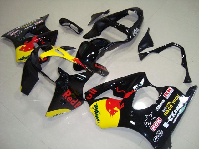 Carénage Moto ZX6R 2000-2002 - Red Bull