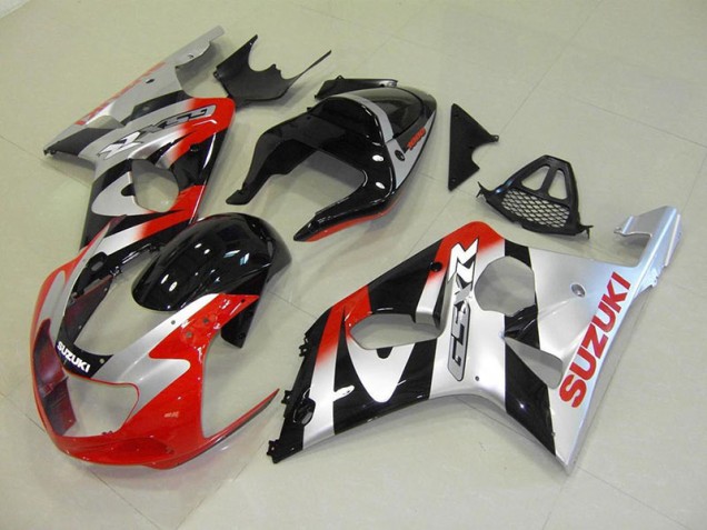 Carénage Moto Suzuki GSXR 1000 K1 2000-2002 - Rouge Argent Carénage Moto Suzuki GSXR 1000 K1 2000-2002 - Rouge Argent