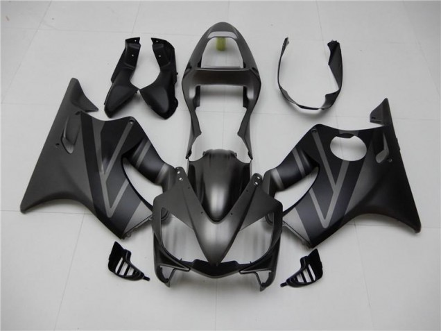 Carénage Moto Honda CBR 600 F4i 2001-2003 - Noir Mat Gris Carénage Moto Honda CBR 600 F4i 2001-2003 - Noir Mat Gris
