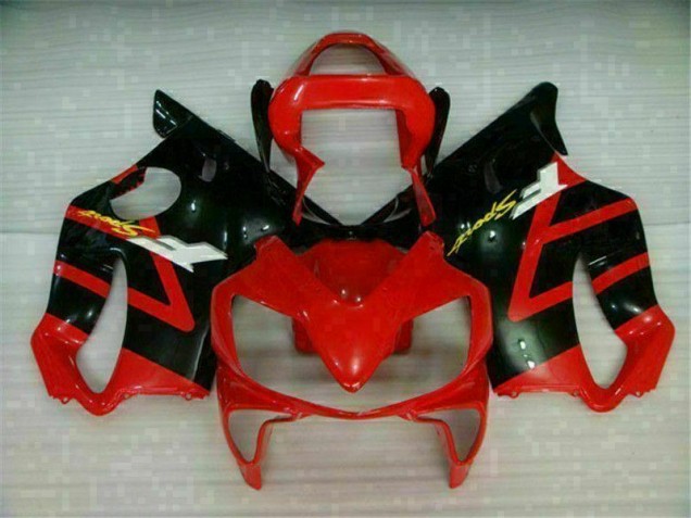Kit Carénages Motos Honda CBR 600 F4i 2001-2003 - Rouge Noir Kit Carénages Motos Honda CBR 600 F4i 2001-2003 - Rouge Noir