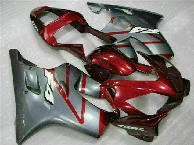 Carénages Moto Honda CBR 600 F4i 2001-2003 - Rouge Argent Carénages Moto Honda CBR 600 F4i 2001-2003 - Rouge Argent