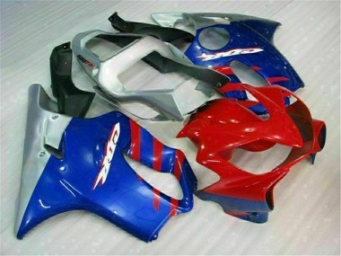Carénage Moto Honda CBR 600 F4i 2001-2003 - Bleu Rouge