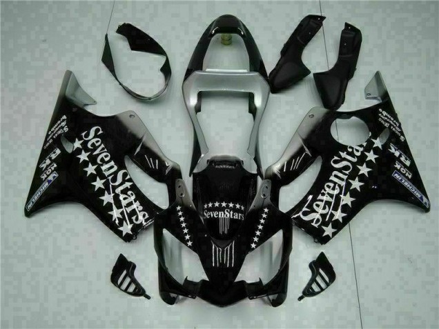 Carénage Moto Honda CBR 600 F4i 2001-2003 - Noir Blanc SevenStarss Carénage Moto Honda CBR 600 F4i 2001-2003 - Noir Blanc SevenStarss