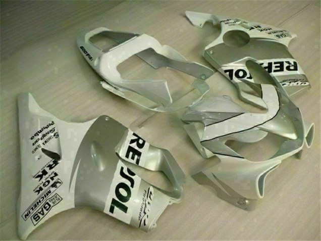 Carénage Moto Honda CBR 600 F4i 2001-2003 - Blanc Argent Carénage Moto Honda CBR 600 F4i 2001-2003 - Blanc Argent