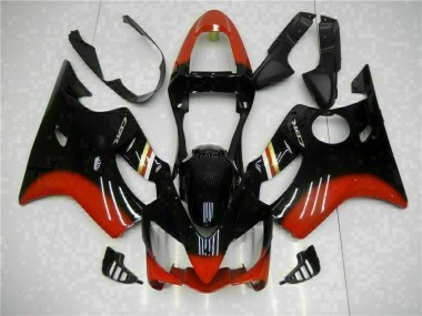 Carénage Moto Honda CBR 600 F4i 2001-2003 - Rouge Noir