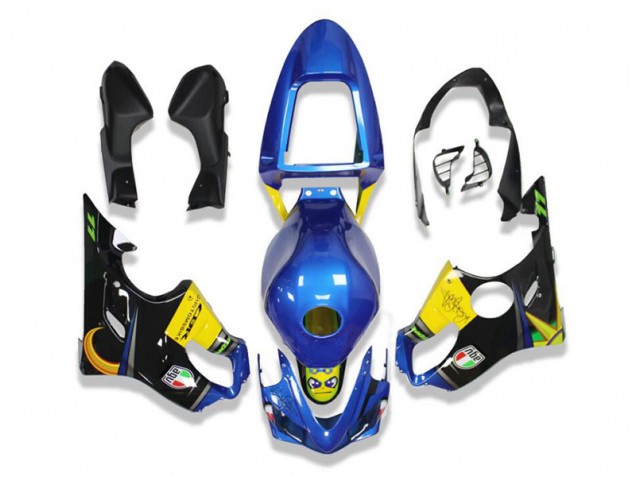 Carénage Moto Honda CBR 600 F4i 2001-2003 - Bleu Requin Carénage Moto Honda CBR 600 F4i 2001-2003 - Bleu Requin
