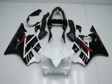 Carénage Moto Honda CBR 600 F4i 2001-2003 - Noir Blanc