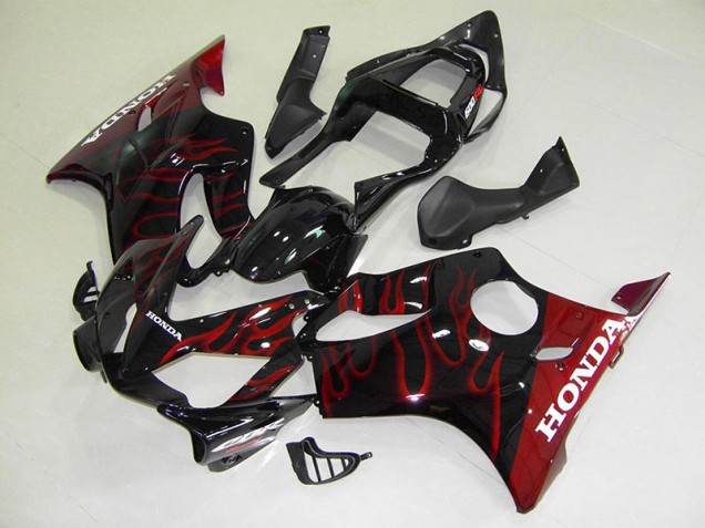 Carénages Moto Honda CBR 600 F4i 2001-2003 - Rouge Flamme