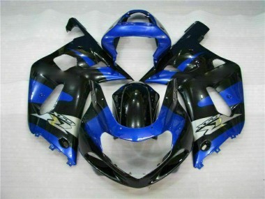 Carénage Moto Suzuki GSXR 600 / 750 K1 K2 K3 2001-2003 - Bleu Noir