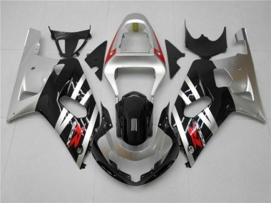 Carénage Moto Suzuki GSXR 600 / 750 K1 K2 K3 2001-2003 - Argent