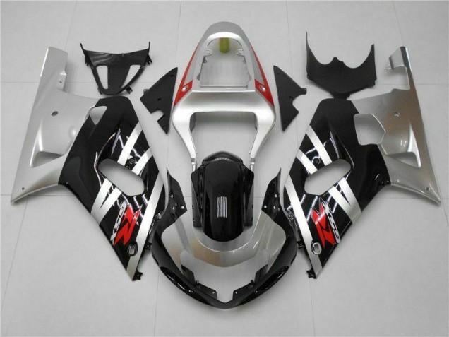 Carénage Moto Suzuki GSXR 600 / 750 K1 K2 K3 2001-2003 - Argent Carénage Moto Suzuki GSXR 600 / 750 K1 K2 K3 2001-2003 - Argent