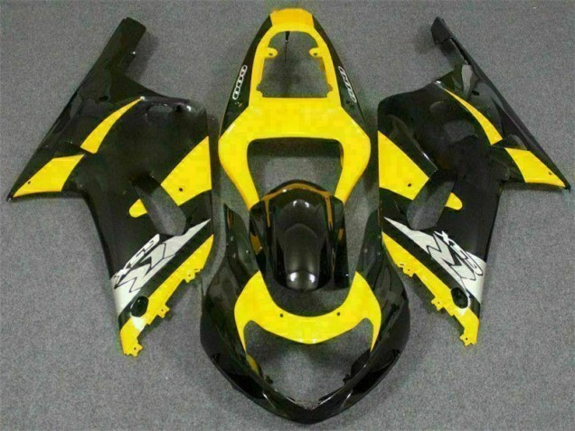 Carénage Moto Suzuki GSXR 600 / 750 K1 K2 K3 2001-2003 - Jaune Noir Carénage Moto Suzuki GSXR 600 / 750 K1 K2 K3 2001-2003 - Jaune Noir