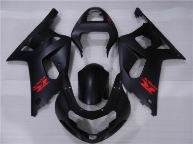 Kit Carénages Motos Suzuki GSXR 600 / 750 K1 K2 K3 2001-2003 - Noir