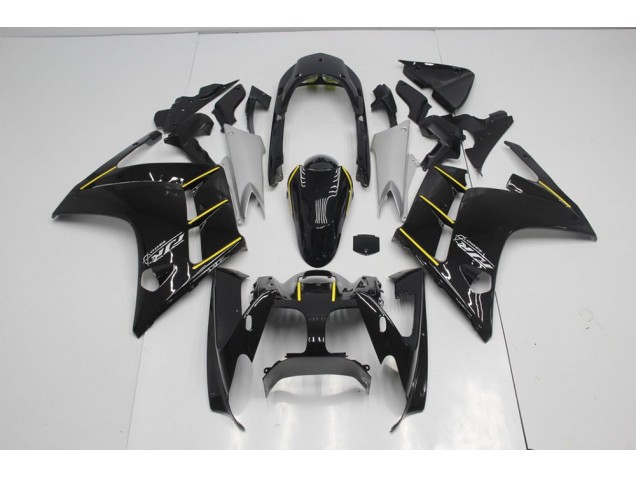 Carénage Moto Yamaha FJR 1300 2001-2005 - Noir Jaune Carénage Moto Yamaha FJR 1300 2001-2005 - Noir Jaune