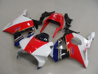 Carénage Moto Honda CBR 900 RR 954 2002-2003 - Rouge Blanc Bleu Foncé