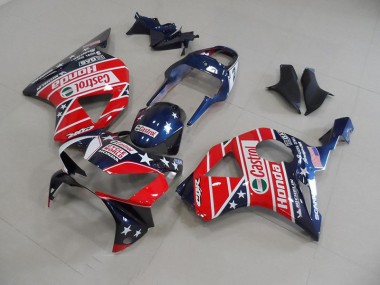 Carénage Moto Honda CBR 900 RR 954 2002-2003 - Bleu Foncé Star