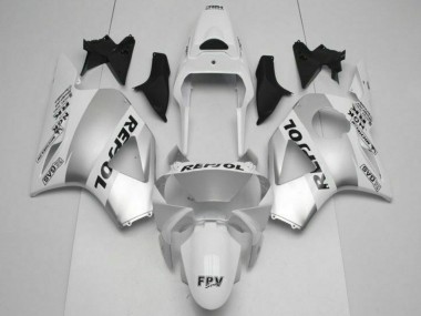 Carénage Moto Honda CBR 900 RR 954RR 2002-2003 - Blanc Argent Noir Repsol