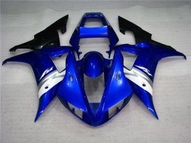Carrosserie Moto Yamaha R1 2002-2003 - Bleu Blanc