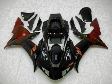 Carénages ABS Yamaha R1 2002-2003 - Noir