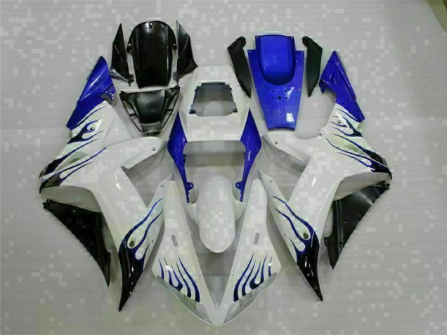 Kit Carénages Motos Complet Yamaha R1 2002-2003 - Blanc Kit Carénages Motos Complet Yamaha R1 2002-2003 - Blanc