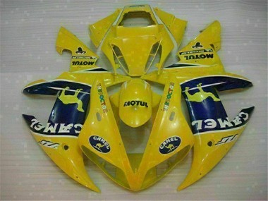 Carénage Moto Yamaha R1 2002-2003 - Jaune