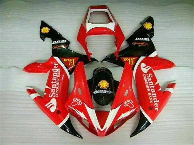 Carrosserie Moto Yamaha R1 2002-2003 - Rouge Carrosserie Moto Yamaha R1 2002-2003 - Rouge