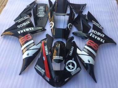 Carénage Moto Yamaha R1 2002-2003 - Noir Blanc