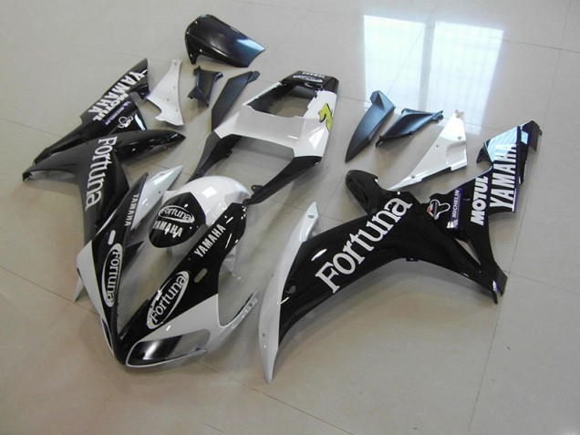 Carénages Moto Yamaha R1 2002-2003 - Noir Argent