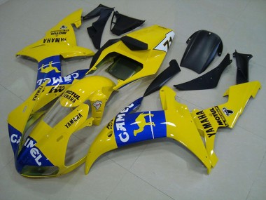 Carénage Moto Yamaha R1 2002-2003 - Bleu Jaune