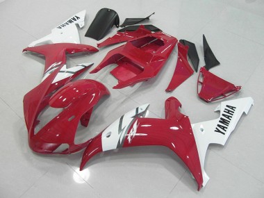 Carénage Moto Yamaha R1 2002-2003 - Rouge Blanc