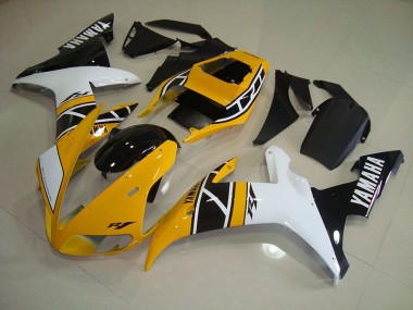 Carénage Moto Yamaha R1 2002-2003 - Jaune Anniversary