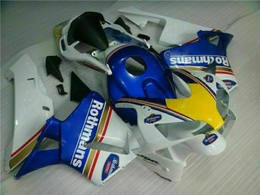 Carénage Moto Honda CBR 600 RR 2003-2004 - Bleu Blanc Rothmans