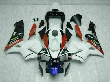 Carénage Moto Honda CBR 600 RR 2003-2004 - Blanc Bleu