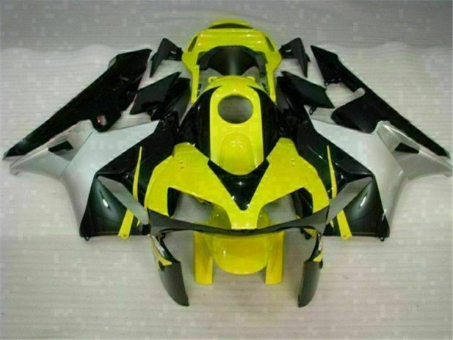 Carénage Moto Honda CBR 600 RR 2003-2004 - Jaune Noir Carénage Moto Honda CBR 600 RR 2003-2004 - Jaune Noir