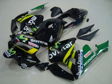 Carénage Moto Honda CBR 600 RR 2003-2004 - Noir Movistar