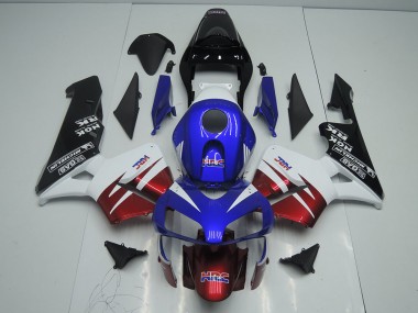 Carénage Moto Honda CBR 600 RR 2003-2004 - Dark Rouge Bleu