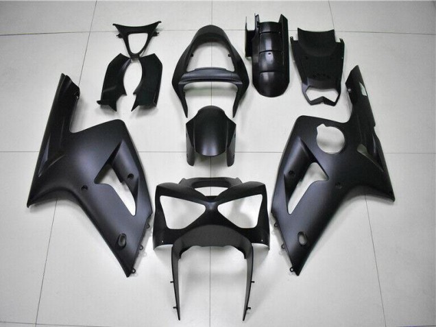 Carénage Moto ZX6R 2003-2004 - Noir Mat Carénage Moto ZX6R 2003-2004 - Noir Mat