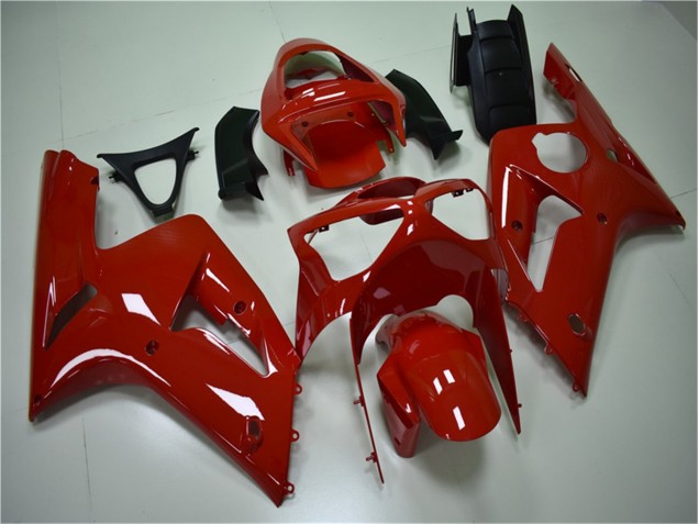 Carénage Moto ZX6R 2003-2004 - Rouge Carénage Moto ZX6R 2003-2004 - Rouge