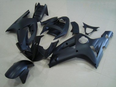 Carénages Moto ZX6R 2003-2004 - Noir Mat