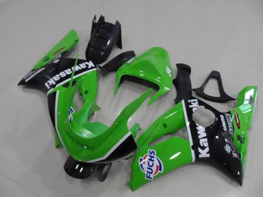 Carénage Moto ZX6R 2003-2004 - Vert Fuchs