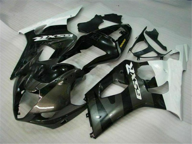 Carénages Moto Suzuki GSXR 1000 K3 2003-2004 - Blanc Noir