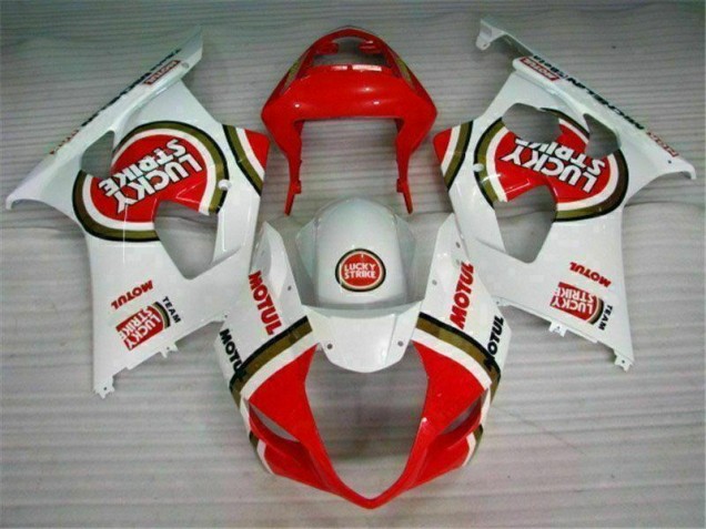 Carrosserie Moto Suzuki GSXR 1000 K3 2003-2004 - Rouge Blanc Carrosserie Moto Suzuki GSXR 1000 K3 2003-2004 - Rouge Blanc