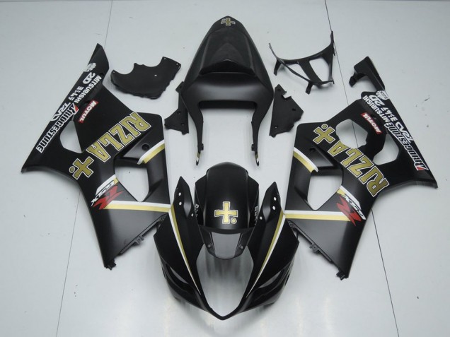 Carénage Moto Suzuki GSXR 1000 K3 2003-2004 - Noir Mat Rizla