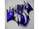 Carénage Moto Yamaha R6 2003-2005 - Bleu Blanc Noir