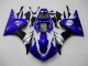 Carénage Moto Yamaha R6 2003-2005 - Bleu Blanc Noir