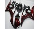 Carénage Moto Yamaha R6 2003-2005 - Noir Rouge Flamme