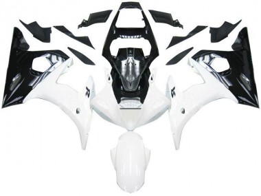 Carénage Moto Yamaha R6 2003-2005 - Noir Blanc